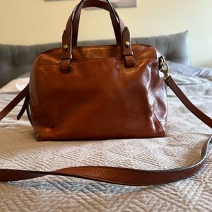 Fossil Leather Satchel Purse